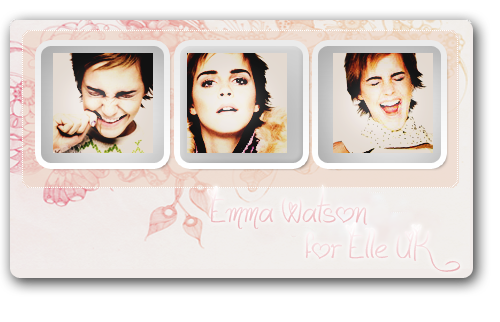 Emma Watson fo Elle UK 2011