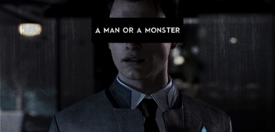 connor & hank - a man or a monster